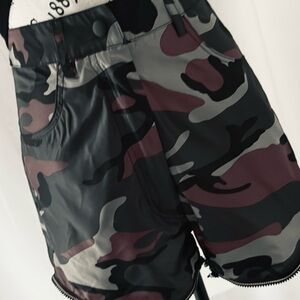 Red and Black Garment